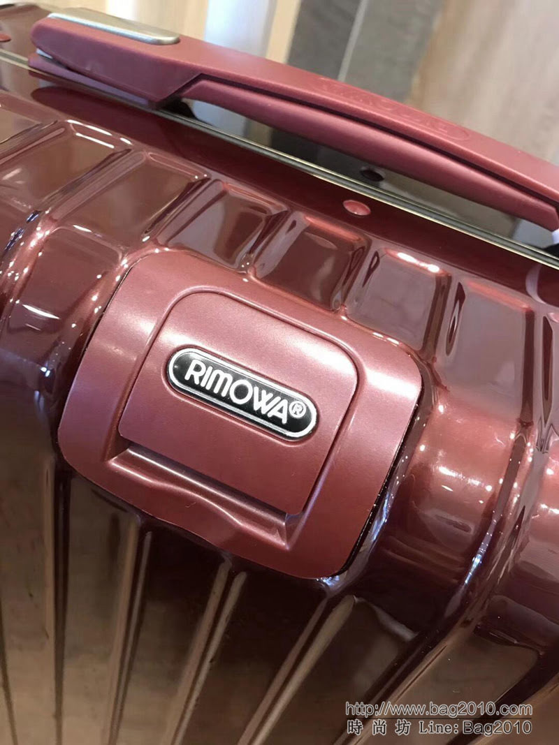 RIMOWA日默瓦 Limbo Crème 限量旅行箱系列 堅固鋁合金框架 品牌專利四輪運轉系統 高端拉杆箱  xbt1088